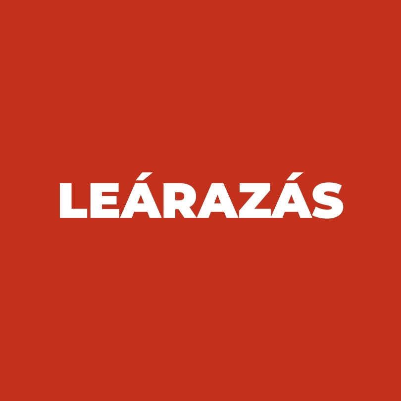Leárazás %