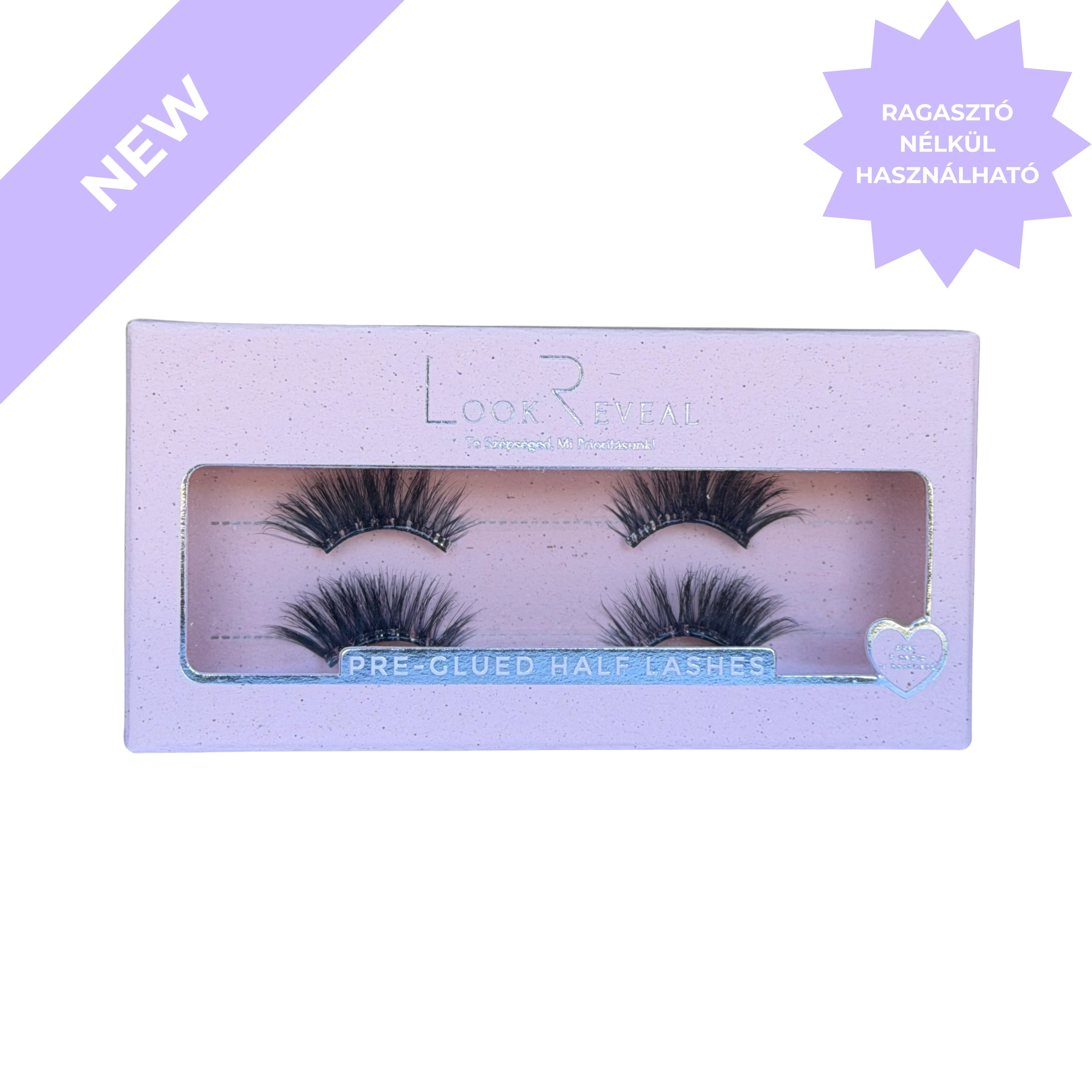 NATURAL LIGHT PRE-GLUED HALF LASH