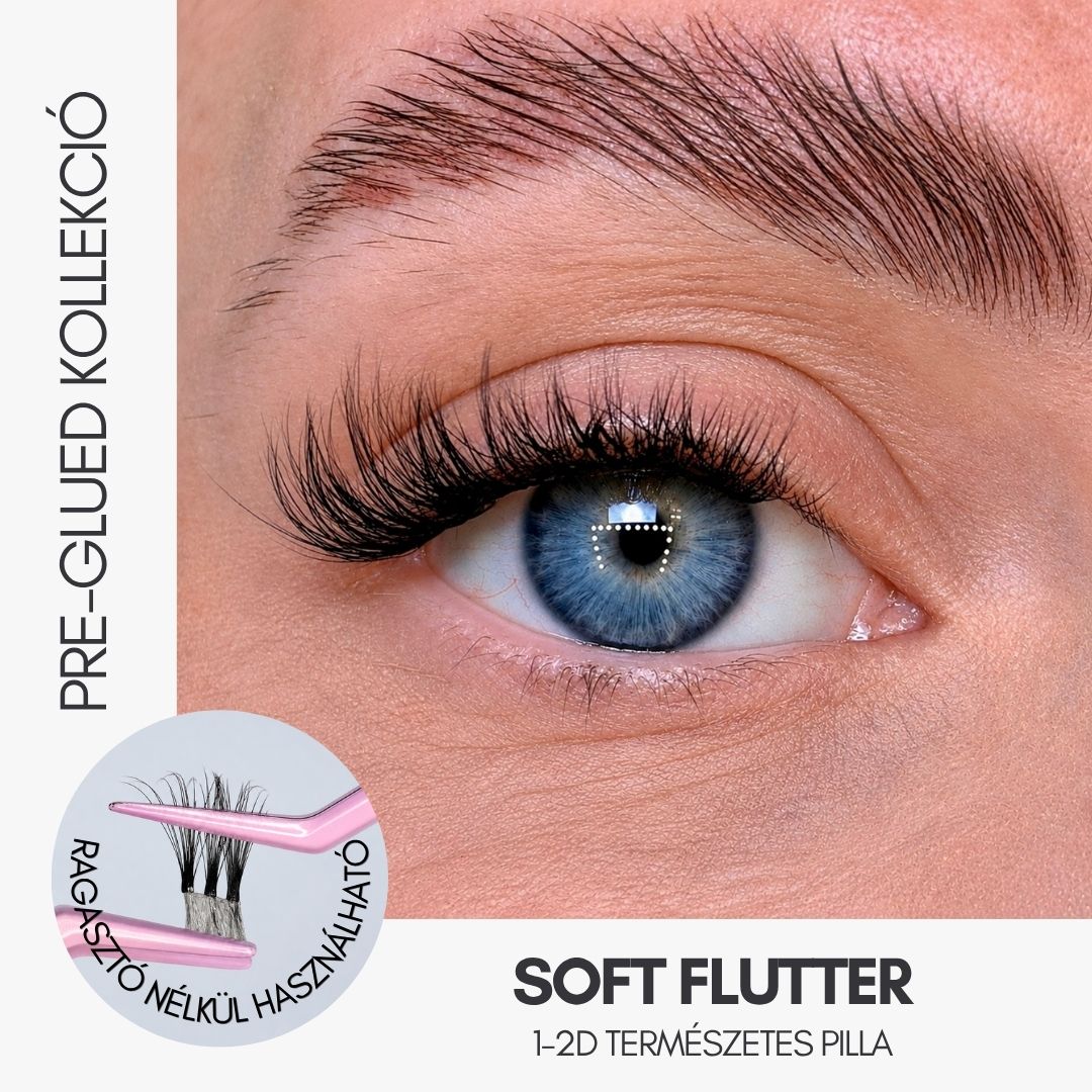 SOFT FLUTTER PRE-GLUED SZEMPILLA