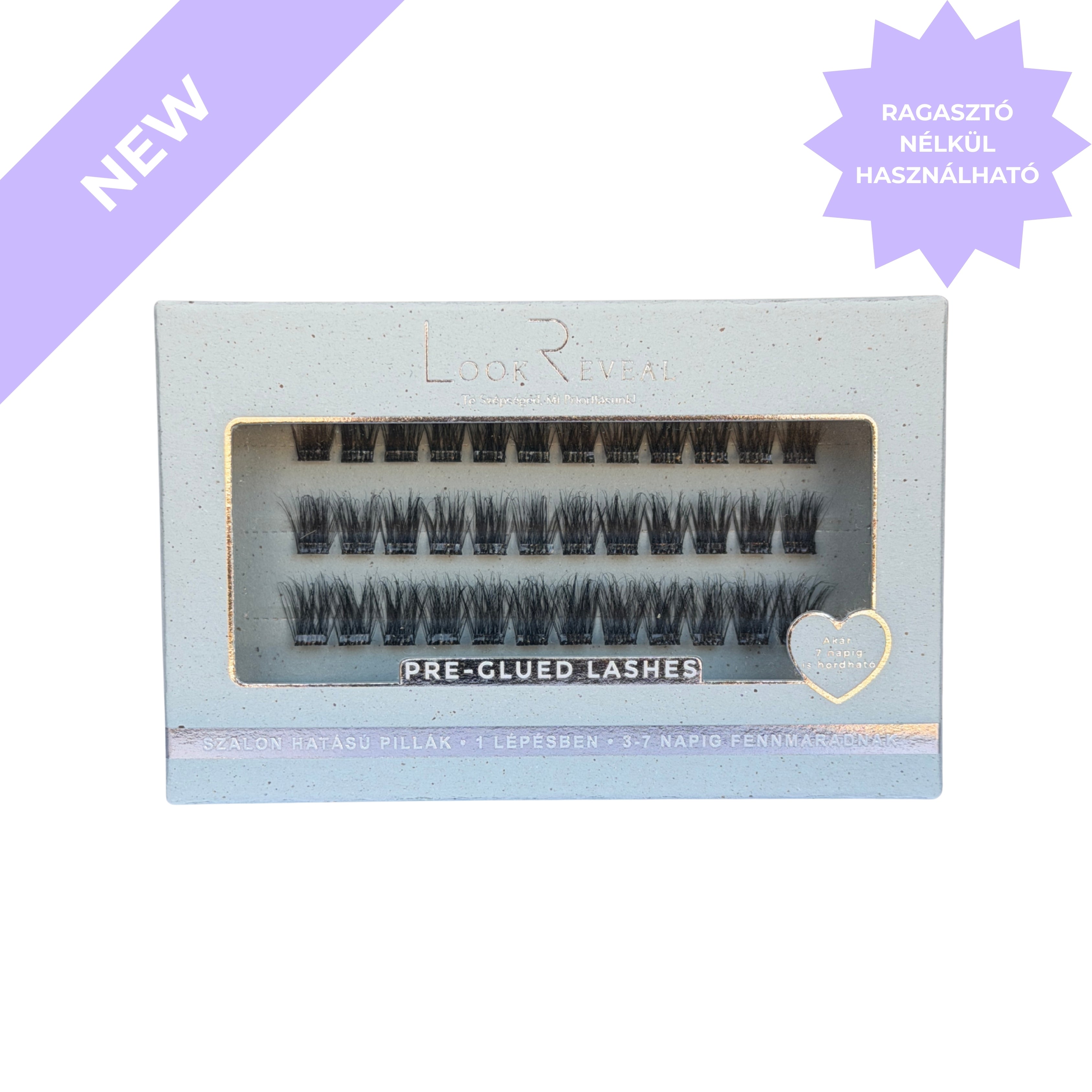 SOFT FLUTTER PRE-GLUED SZEMPILLA