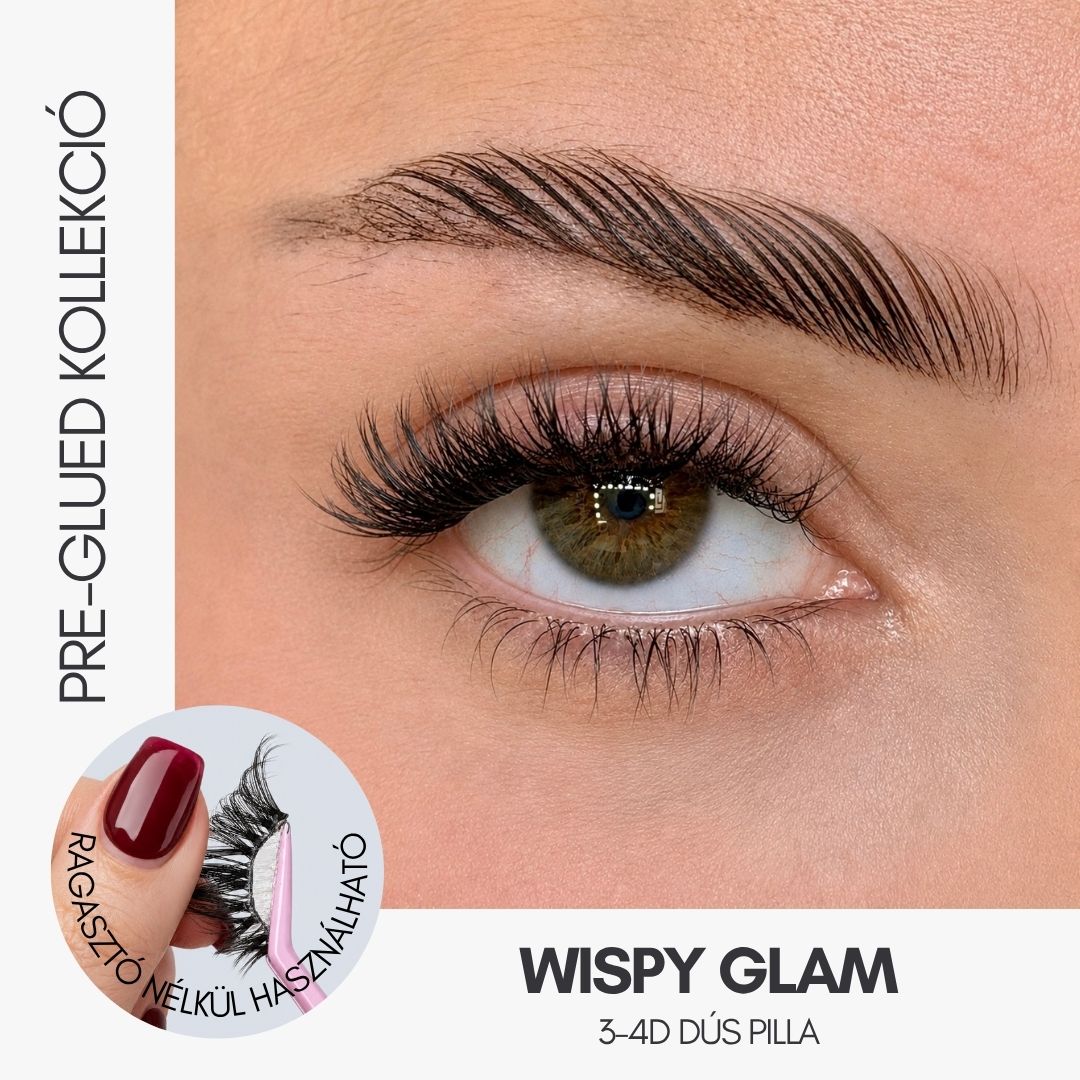WISPY GLAM PRE-GLUED HALF LASH